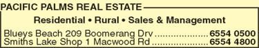 Pacific Palms Real Estate - VIC Tourism 1