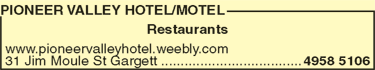 Pioneer Valley Hotel/Motel - VIC Tourism 7