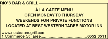 Rio's Bar & Grill - VIC Tourism 3