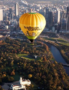 Balloon Sunrise Hot Air Ballooning - VIC Tourism 1