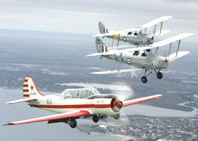 Vintage Tiger Moth Joy Flights - VIC Tourism 0