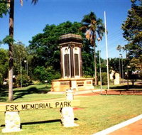 Esk War Memorial and Esk Memorial Park - VIC Tourism
