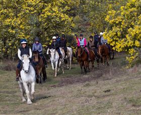 Burnelee Excursions On Horseback - VIC Tourism 0