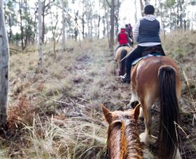 Burnelee Excursions On Horseback - VIC Tourism 1