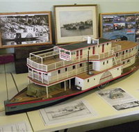 Wentworth Model Paddlesteamer Display - VIC Tourism