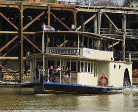 Paddlesteamer Canberra - VIC Tourism 1