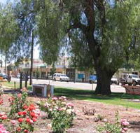 Hitching Rail Commemorative Telegraph Pole and Horse Watering Trough - VIC Tourism