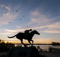 Black Caviar Statue - VIC Tourism