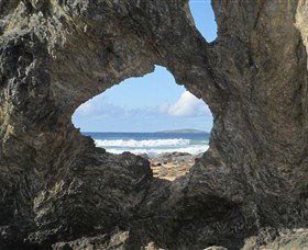 Glasshouse Rocks And Pillow Lava - VIC Tourism 0
