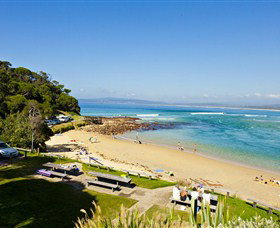 Merimbula Bar Beach - VIC Tourism 0