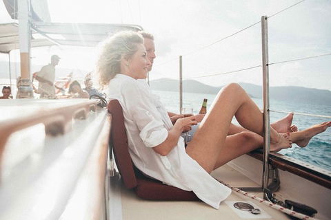 Lady Enid Sailing And Snorkeling Day Trip, Including Whitehaven Beach - VIC Tourism 0