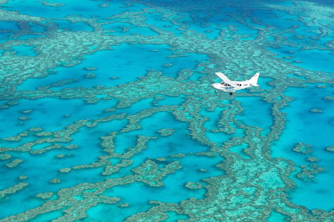 Scenic Flight - Great Barrier Reef, Heart Reef, Whitehaven Beach & Hill Inlet! - VIC Tourism 0