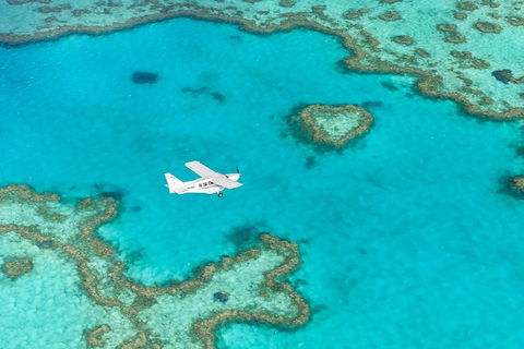 Scenic Flight - Great Barrier Reef, Heart Reef, Whitehaven Beach & Hill Inlet! - VIC Tourism 1
