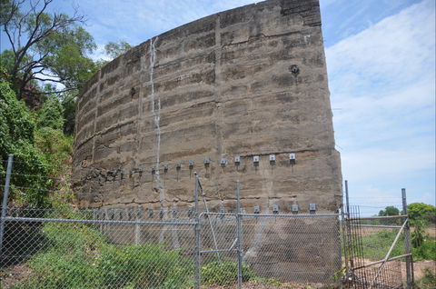 Remnant No 6 Oil Tank Wall - VIC Tourism 1