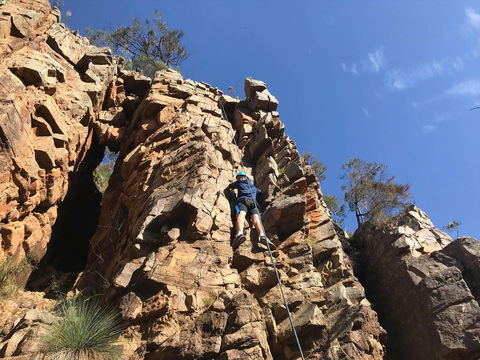 Rock Climbing In Morialta - VIC Tourism 1