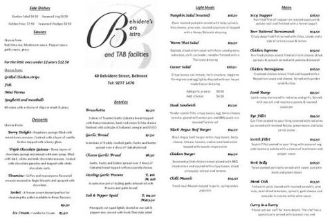 Belvideres Bar & Bistro - VIC Tourism 4
