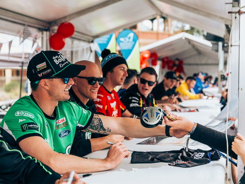 B-Rock Super Wednesday - Driver Signing - VIC Tourism 0