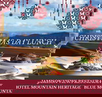 Christmas Day Lunch Hotel Mountain Heritage - VIC Tourism
