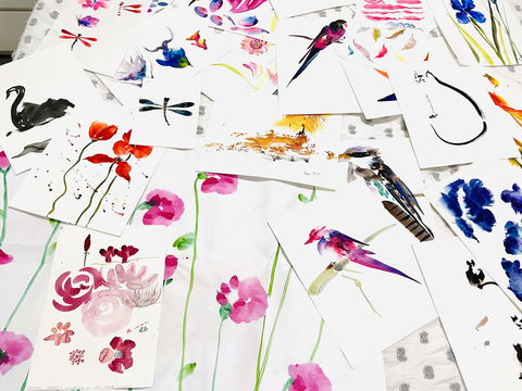 Three Hour Japanese Brushstroke Painting - VIC Tourism 0