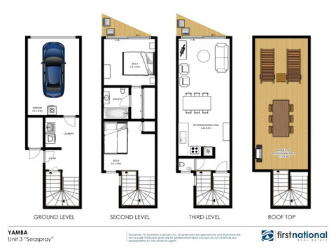 Seaspray 3 Straight Across The Road From Main Beach Yamba - VIC Tourism 1