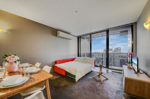 A Modern 2BR CBD Apt City Views FREE Parking - VIC Tourism 3