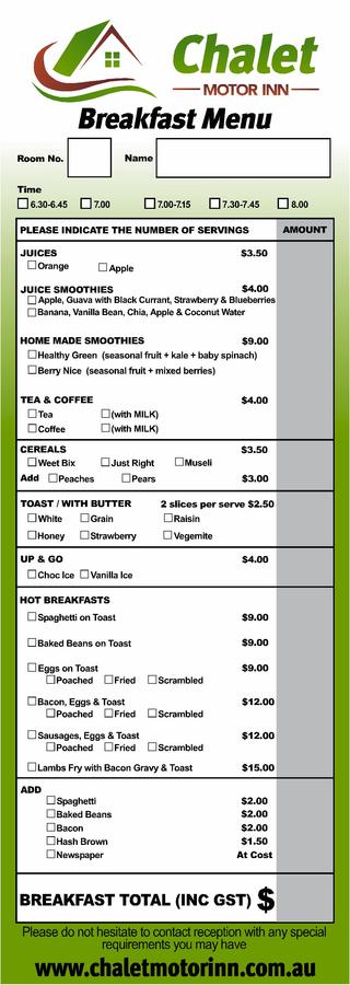 Chalet Motor Inn - VIC Tourism 1