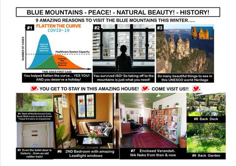 Blue Mountains Historic Retreat-Sleeps 5-WINTER SPECIAL! - VIC Tourism 1