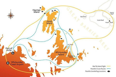 Reef And Island Scenic Flight From Airlie Beach - VIC Tourism 0