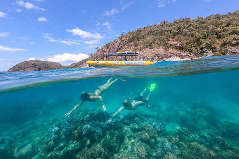 Great Barrier Reef Scenic Flight And Ocean Rafting Whitehaven Beach Day Trip - VIC Tourism 0