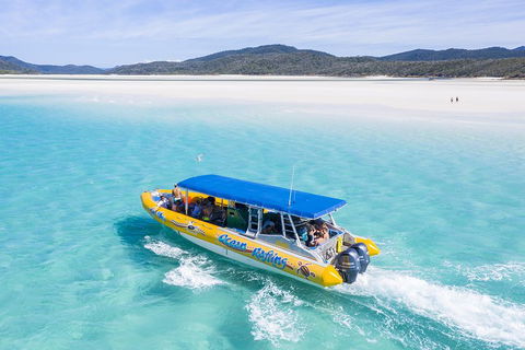 Great Barrier Reef Scenic Flight And Ocean Rafting Whitehaven Beach Day Trip - VIC Tourism 5
