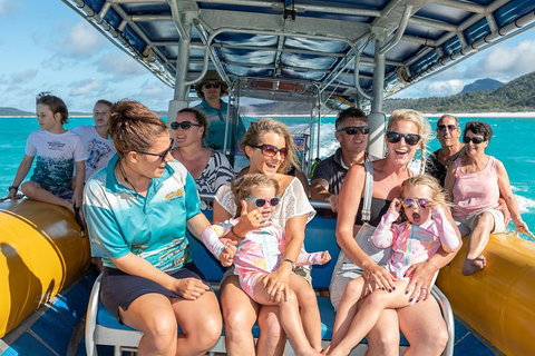 Ocean Rafting Tour To Whitehaven Beach, Hill Inlet Lookout & Top Snorkel Spots - VIC Tourism 3