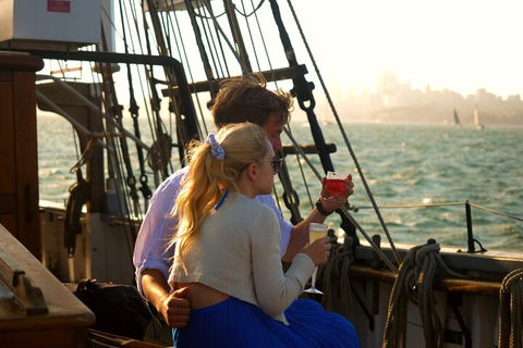 Sydney Harbour Tall Ship Wine & Canapes Evening Cruise - VIC Tourism 1